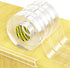 MILEQEE 3Pack Clear Edge Protector Strip,1.18in x 16.4FT(49.2FT Total),Sharp Edge Wrap Cover Tape,Self