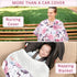 Summer Baby Car Seat Cover, Breathable Infant Carseat Cover for Peekaboo Opening Car Seat Canopy Cover, Nursing Cover