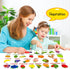 62 Felt Board Pieces for Learning Fruits and Vegetables, Felt Flannel Board for Kindergarten, Preschool, Toddlers