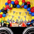 Irenare 3 Sheets Car Birthday Party Supplies, Racing Party Decorations, Road Tablecloth for Car Theme Birthday