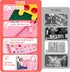 hahaland Busy Board - Montessori Toys for 2 Year Old Girl | Birthday Gift with Life Skills, ABC, 123, Shapes, Colors