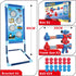 YEEBAY Shooting Game Toy for Kids 6+, 2pk Air Guns & Shooting Target with 24 Foam Balls, Ideal Gift