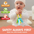 10+ JOYIN Baby Car Keys Teether - Toddlers Sensory Learning Toy w/Music & Lights - Musical Toys for Travel - Birthday