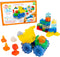Jelly Blox Construction Dump Truck Set | 30 Pieces | Toddler &