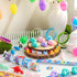 100 JOYIN Pcs Prefilled Easter Eggs With Assorted Toys Plus Stickers Inside, Stuffed Eggs with Diverse toys for Easter