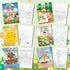 24Pcs Kalysky Christian Bible Coloring Books for Kids, Mini Religious Jesus Stories Booklet Bulk,DIY Art Drawing Book