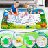 GORISPI 40 32 Inch 3 4 5 6 7 8 Water Doodle Mat, x Mess Free Drawing Mat, Educational Toy for Years Old Boys Girls