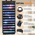 12+1 Playmat Holder, Playmat Tube Storage Bag for MTG, Fits Card Game Playmats with Transparent Plastic Slots, Portable