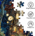 1000 1000 Ancient Castle Puzzles for Adults Pieces, Jigsaw Puzzles for Adults Piece, Challenging Game Toys, Impossible