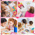 90shine 100PCS Valentines Day Mini Coloring Books Gifts for Kids Bulk, Valentine Crafts Goodie Bag Stuffers Exchange