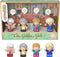 Little People Collector The Golden Girls TV Show Special Edition Set, 4 Figures in Display Package