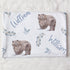 Personalized Woodland Swaddle Blanket for Newborns