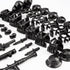 83 Pcs US Army Toy Soldiers Figures Battle Toy Set, Military Weapon Pack Compatible with Major Brand Building Blocks