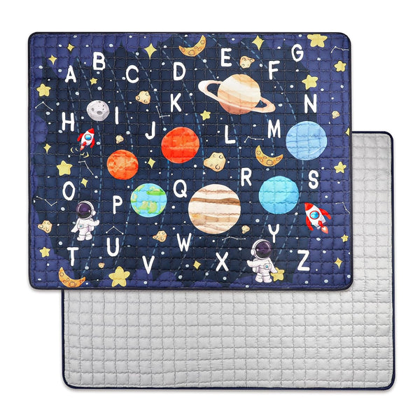 Baby Play Mat for Floor, GFU Non-Slip 71x59 Thick One-Piece Infants Playpen