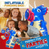 Dinosaur Kids Punching Bag: Inflatable Punching Toy Filled with Sand, Bounce-Back Action for Indoor Outdoor Party Games