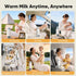 17 OZ 98F -131F, Portable Bottle Warmer for Travel, Fast Heating Milk Warmer On The Go, Water Warmer for Breast Milk