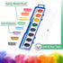 2 Pack, 8 Set, Mr. Pen- Washable Watercolors, Colors with Paint Brush, Watercolor Paint Water Color Painting Kids