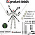 Pekuality T13 Set 13 4 Pack3d AccessoriesDummy 13 5.5in Figure & Titan Toys Printed Action Figures Assembly