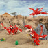287PCS STEM 3 in 1 Dinosaurs Building Kits, Educational Toys for Kids Age 6-10, Best Gifts for Boys