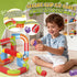 Set 3D 3 4 5 6 7 8, 360 (38pcs) YESHIN Electric Train Flexible Race Track for Kids Ages DIY Modular Cube Track
