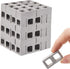 50 Packs Miniature 1/12 Scale Mini Bricks Concrete Dollhouse Accessories for Garden Kitchen Landscaping DIY