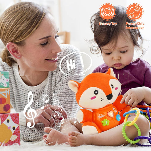 Musical Baby Toys, Cute Fox Newborn Toys for Toddlers, Infants Baby Toy for Girls and Boys, Best Gift