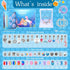 AIPRIDY Charm Bracelet Making Kit, Unicorn Mermaid Crafts Gifts Set for Girls 5-12 Years Old, 72 Pieces Mermaid Aqua