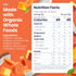 6 Amara Smoothie Melts - Mango Carrot - Baby Snacks Made With Fruits and Vegetables - Healthy Toddler Snacks For Your