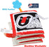 Tummy 0-3-6-12 bebe mondo High Contrast Baby Toys for Newborn, Black and White Time Mirror Toy Baby Books for Babies