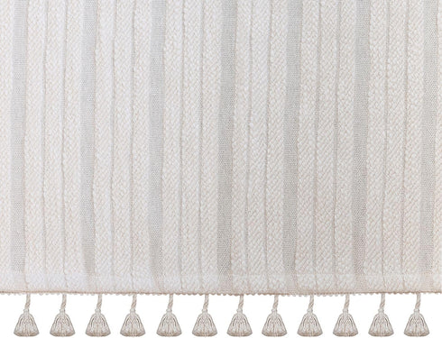 Crane Baby Wrap Around Bed Skirt for Crib, Cotton Crib Skirt for