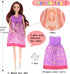 dollbie 3-Pack 11.5 inch 3 3 3 Pregnant Dolls - Fashion Dolls with Interchangeable Pregnant and Normal Bellies