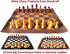StonKraft Wooden Chess Board Game Set with Magnetic Pieces (12" X 12")