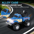 1:64 2.4Ghz 3-Speed 4-8 MOONTOY Scale Mini Alloy Truck RC Car with LED Lights, Remote and App Control Toy Car