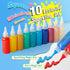Magic Water Elf Toy Kit - Aqua Fairy Water Gel Kit with 20 Magic Gels & 10 Animal Molds for Kids Arts & Crafts