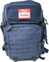Funny Daddy Tactical Patch - 'Hello My Name is Daddy' for Diaper Bags