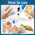 4Sheets 52Pcs Ocean Sea Animals Wall Decals Stickers, Under The Sea Wall Stickers Fish Turtle Jellyfish Ocean Creature