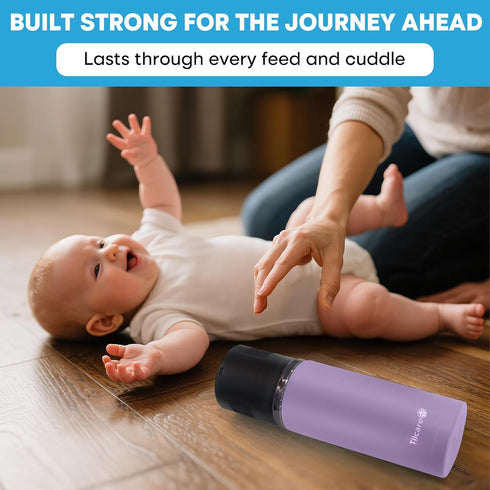Tilcare 2 120 ml/ 4 Oz 5V Electric Breastmilk Cooler Bottle - Unlimited Cooling Time, x Breast Milk Storage Bottles