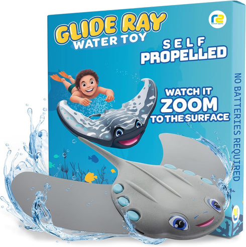 Swimming Pool Toys for Kids: Stingray Pool Torpedo Swim Toy - Self