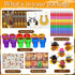 144 Set Cinrobiye Pcs Western Cowboy Party Favors, Wild West Coloring Books, Stickers, Tattoos, Stampers, Rubber Ducks