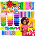 10-12 7-12 Ultimate Slime Kit for Girls | Perfect Toys for Girls Years Old | Complete DIY Slime Making Kit for Kids