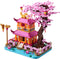 DIY Sakura Tree House Micro Building Blocks Set for Women Adult, Japanese