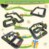 Set (26) Magnetic Road with Traffic Sign Toys, STEM Magnetic Building Blocks, Creative Educational Construction Toys