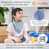 3 Bandana Bibs with Waterproof Lining Organic Cotton Drool Bibs for Adults and Children, Adjustable Snaps