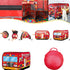 3+ Pop Up Tent Kids: Fire Truck Tent, Pop - Up Playhouse Toy Suitable, Playhouse Toy Play Tents for Kids Aged Years Old