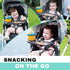 V2/Vista V3/Cruz/Cruz V2/ V2, Snack Tray Fits for UPPAbaby Vista/Vista RumbleSeat/RumbleSeat Stroller Tray with Cup