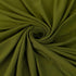 Large Jersey Knitted Swaddle Blanket for Baby, Soft Stretchy Receiving Blanket with Hat, 47 x 47 inches (Olive) BY001
