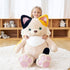 EARTHSOUND 30" Giant Cat Stuffed Animal Plush Toy, Large Kitten Jumbo Cute Fluffy Plushie, Gifts for Kids