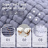 100% 20''x10'' 6 Pack Looxii Muslin Burp Cloths Cotton Muslin Cloths Large Extra Soft and Absorbent Baby Burping Cloth