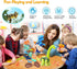 HAFUZIYN 4 Pack 3 4 5 6 7 8Year Dinosaur Toys for Kids, Take Apart Dinosaur Toys with Electric Drill for Old Boys