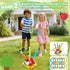 5 1 4-8 3-5 in Musical Jump, Bean Bag Toss Ring Game, Baseball Toys and Stomping Launch Rocket Launcher for Kids Remote
